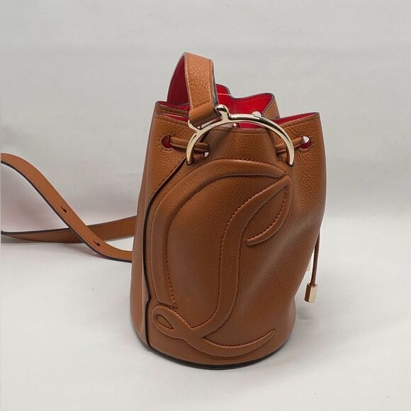 Christian Louboutin By My Side embellished textured-leather bucket bag - Picture 7 of 16